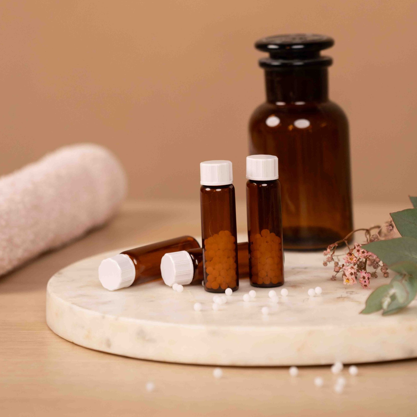Homéopathie en flacon